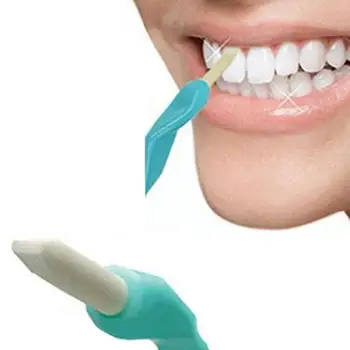 25 бр. избелване на зъби гума за зъби, полезен инструмент за почистване на зъбите, Грижи за здравето, Красотата, за да проверите за устната кухина, избелване на зъби, Новост