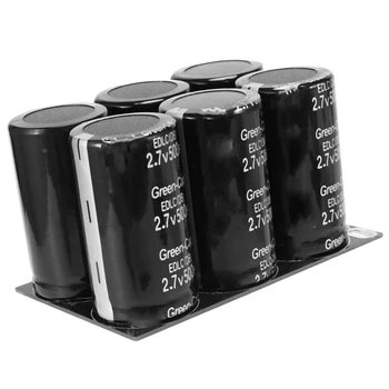 2X кондензатор Фарада 2,7 V 500F с предпазни апартаментни кондензатори