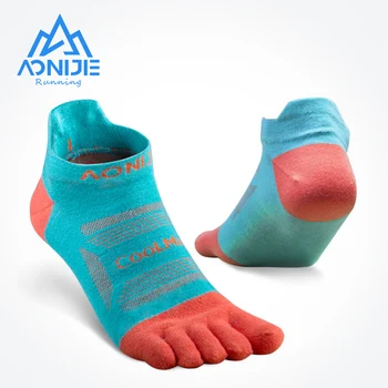 3 Двойки AONIJIE New E4801 E4802 Спортни Чорапи с Ультранизким деколте и Пет чорапи На една четвърт от Чорапи За джогинг По Марафонской условия