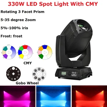 330 Watt LED Lyre Moving Head Light Wash Zoom Точков Led Лампа За партита, Професионално Осветление, Dj Оборудване С Лампа Нощен Клуб