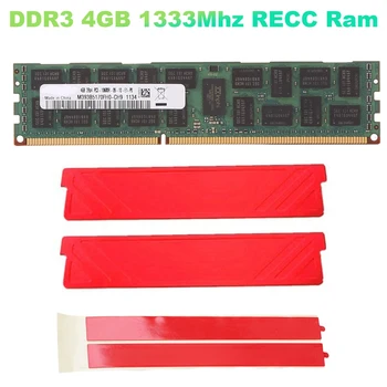 4 GB DDR3 1333 Mhz RECC Оперативна памет + Охлаждащ Жилетка PC3L-10600R 240Pin 2RX4 1,5 REG ECC Оперативна Памет За дънната платка X79 X58