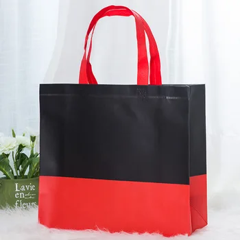 44*33*10 см, нов стил, нетканая пазарска чанта, сгъваема чанта за съхранение, множество продуктова чанта
