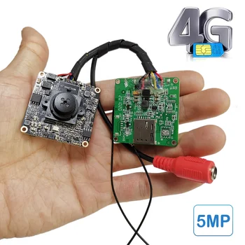4G Hi Dden 5MP 1080p Сим-карта Ip-мини-градинска система за сигурност за помещения Камера за видеонаблюдение P2P 3g мобилен телефон с дистанционно управление, Ниска цена 0,001 Camhi