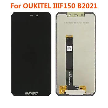 5,86 Инча За Oukitel IIIF150 LCD екран F150 B2021 LCD Сензорен Дисплей Дигитайзер В Събирането на Резервни Части 100% Тествани