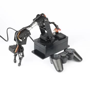 6 DOF роботизирана Ръка От Метална Сплав Механична Ръка Стяга Нокът Комплект за Arduino Роботизированное Образование DIY Серво MG996R Програмируем Комплект Платка
