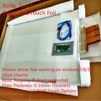 65-инчов дюралевая тъчпад фолио от фолио, мулти емкостная тъчпад филм за Windows7, Windows8, Android