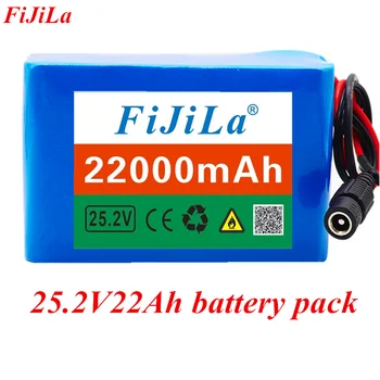 6s4p 24V 22Ah 18650Batterie Lithium-Batterie25,2v22000mAhElektrischeFahrrad Moped/Elektrische/Li ionen batteriePack mit pack BMS