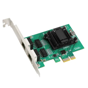 82571 Гигабитная сървър мрежова карта PCIe1X Маршрутизация на мрежовия порт PCIEx1 към RJ45 Вграден жичен мрежова карта Intel