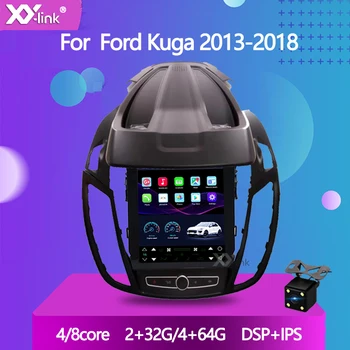 9,7-Инчов екран в стил Tesla Android 10.0 кола DVD плейър GPS за Ford Kuga 2013-2018 Кола стерео радио GPS навигация мултимедия
