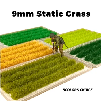 9 мм Статичен Модел на Билки САМ Изработване на модели на Жп Влакове Оформление на Военната Сцена Комплекти 5 Цвята За Избор на Строителен Пейзаж за Диорами