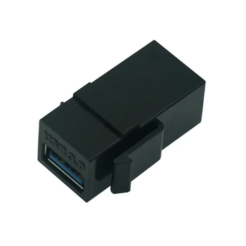 90 градуса под ъгъл от 5 Gbit/с USB3.0 модули Keystone USB Конектор за свързване към гнездото за високоскоростен пренос на данни
