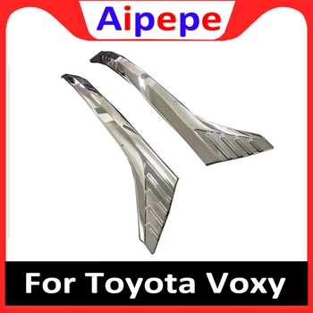 ABS Хромирана лента на фарове, специално модифицирано украса, аксесоари за украса на Toyota Noah Voxy R80, актуализиран в средата на 2017-2019 г.