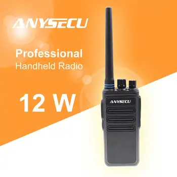 ANYSECU AC-628 12 W Высокомощная радиостанция на големи разстояния UHF 400-470 Mhz Безжична Домофонна система Аналогов 16-Канален Кодиращо Двустранно Радио