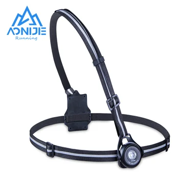 AONIJIE Outdoor E4303 Водоустойчив гърдите лампа с възможност за регулиране, фенерче, зареждане чрез USB за нощно тичане, каране на колело, туризъм, инструменти