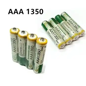 Batterie Rechargeable NI-MH 1.2 V AAA1350 1800 mAh pour horloges, souris, ordinateurs, jouets, nouveauté AAA