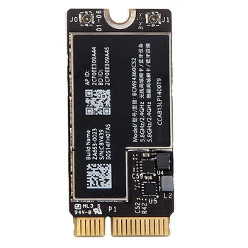 BCM94360CS2 Безжична карта WiFi Bluetooth 4.0 802.11 Ac Hackintosh macOS Air 11 инча A1465 13 инча A1466 2013