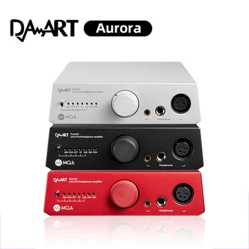 DAART Yulong Aurora MQA Декодер ESS9068AS*2 КПР Усилвател за слушалки DSD512 32 Бита/768 khz