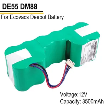 DE55 12 В Ni-MH Акумулаторна Батерия за Ecovacs Deebot DE5G DM88 901 902 610 DE33 DG710 DN33 DM65 DT88 Батерия за Робот-Прахосмукачка