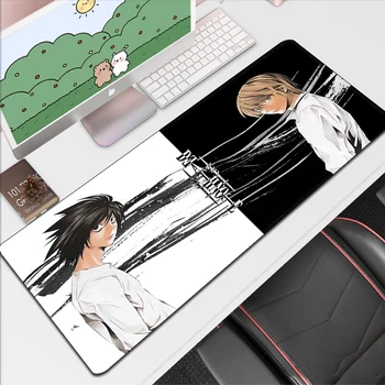 Death Note Xxl геймърска подложка за мишка аксесоари за геймъри Голяма подложка за мишка, клавиатура Mause тенис на мат компютърни бюра накладки протектор подложки за PC