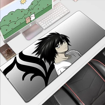 Death Note Xxl геймърска подложка за мишка аксесоари за геймъри Голяма подложка за мишка, клавиатура Mause тенис на мат компютърни бюра накладки протектор подложки за PC