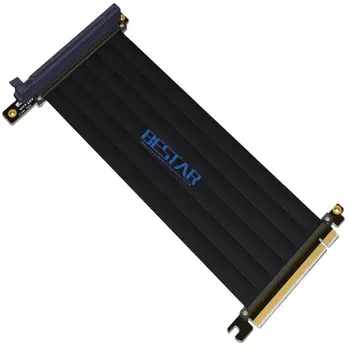 Gen3.0 PCI-E 16x-16x Удължител Странично За дънната платка GIGABYTE AORUS AC300W ITX PCIe x16 Дизайн Лакътя LIAN LI по индивидуална заявка