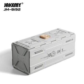 JAKEMY JM-8192 Набор от Прецизни Отвертки 180 В 1, Магнитни Глави с Прорези Torx за Телефон, Таблет, Ръчни Инструменти За Ремонт Точки