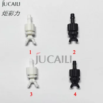 Jucaili 10 бр./лот конектор за маркуч за мастило за Epson xp600/DX5/DX7 печатаща глава Еко разтворител/UV чернильная тръба Свързване на блокове