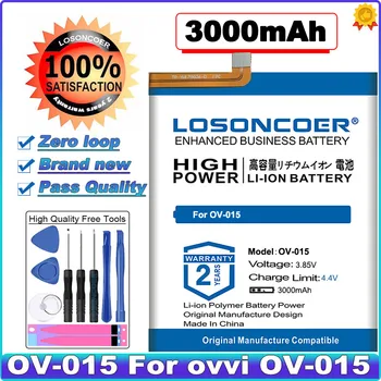LOSONCOER 3000 mah OV-015 батерия за Ovvi OV-015 батерия 0 цикъл на 100% чисто нов