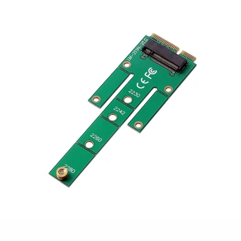 M. 2 B Ключ на SSD С MSATA MINI PCIE Адаптера Конвертор Карти За NGFF 22x30 мм 22x42 мм 22x60 22 мм*80 мм SSD Поддръжка на Функцията за Изтегляне