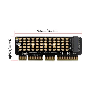 M2 SSD карта-адаптер, PCIE PCI-Express X4 X8 X16 адаптационный аксесоар