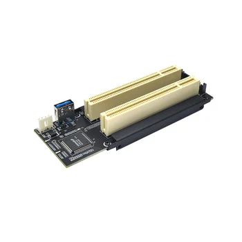 Mini Pci-E до двойно-Pci X1 към dual Pci Странично Card високоефективен адаптер-конвертор за настолни КОМПЮТРИ с чип Asm1083