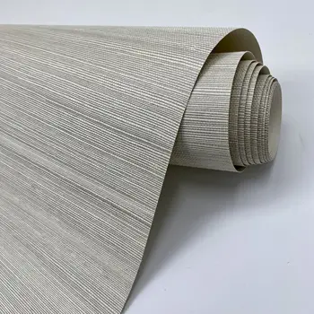 Mywind Нов дизайн в бежов цвят с хартиена подложка сезал китайски дизайнерски тапети ръчен труд за домашен интериор, стени на Тапети