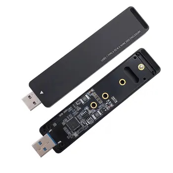 NGFF USB 3.0 за NVME M-key M. 2, NGFF SSD, външен адаптер PCBA Conveter, калъф за флаш-диск