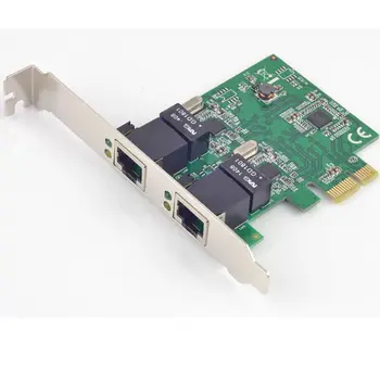 PCI-Express Dual карта контролер Gigabit Ethernet RTL8111E чипсет висока производителност контролер lan 10/100/1000 BASE-T Ethernet