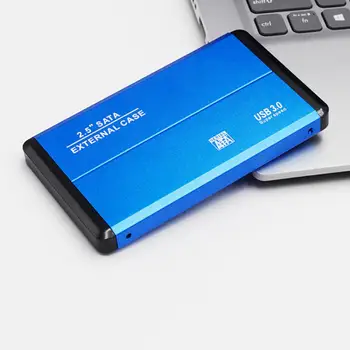 RYRA 2,5-инчов SATA до USB3.0 HDD Външен Калъф Многоцветен Твърд Диск, Кутия с Метален Корпус Мобилен Твърд Диск, Кутия за Адаптер