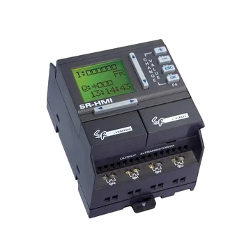 SR-12MTDC PLC контролер за въздушен компресор micro plc програмируем логически контролер