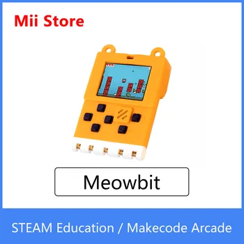 STEAM Education Kittenbot Meowbit, С Microsoft Makecode Arcade, Графично Програмиране на Python, Строителни Блокчета, Играчки За Деца