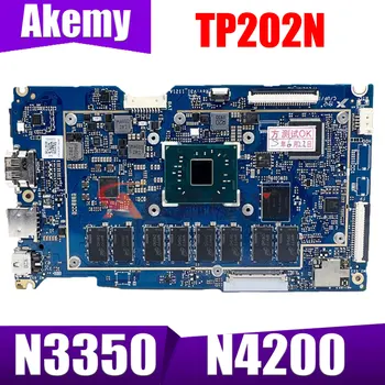 TP202N дънна платка за лаптоп ASUS Vivobook Flip 12 TP202 TP202NA дънна платка с N3350 N4200 4G/RAM