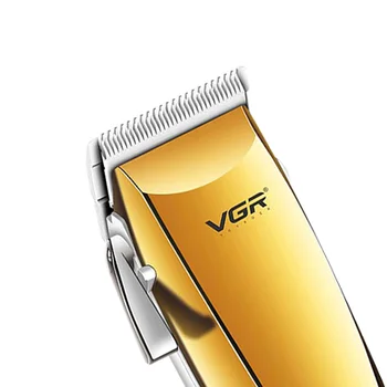 VGR цифров дисплей IPX4 водоустойчив двигателят е с мазителна корона електрически толкающий нож домакински бритвенная машина за подстригване на постепенна промяна на мощен накрайник за управляваща щанга
