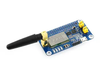 Waveshare SX1268 Suzan ШАПКА за Raspberry Pi, модулация разширен спектър, rf честота 433 Mhz