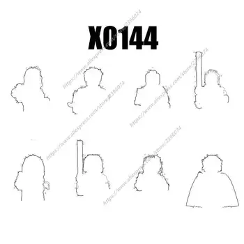 X0144 Фигурки на героите Аксесоари за филми Строителни Блокове Тухли играчки XH487 XH488 XH489 XH490 XH491 XH492 XH493 XH494