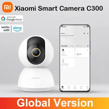 Xiaomi Mi Smart Camera C300 Baby Глобалната Версия на Монитора 2K 1296P Сверхчистая IP-Панорамна Камера HD Нощно Виждане Уеб камера