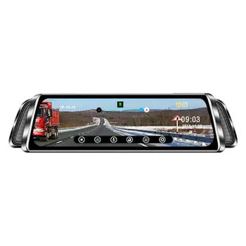 Автомобилен видеорекордер, който е съвместим с резолюция Full HD, Широка Съвместимост, 10-Инчов Огледало за обратно виждане 1080P, Автомобили Видеорегистраторная помещение, Огледало за обратно виждане Нощно Виждане