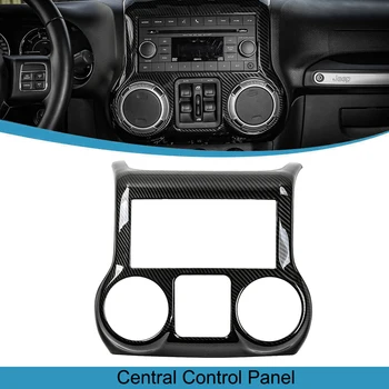 Автомобилна централна конзола контролния панел на арматурното панел за Jeep Wrangler JK Unlimited 2011 2012 2013 2014 2015 2016 2017 Аксесоари за интериора
