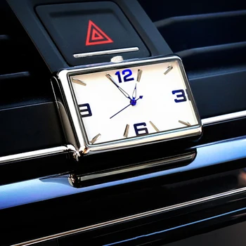 Автомобилни часовник, кварцов часовник за интериора на колата, висококачествени часовници за показване на времето на арматурното табло на автомобила, аксесоари за автомобили