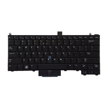 Американска клавиатура за Dell E4300 E4310 E4200 PP13S с точков черен