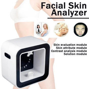 Анализатор за диагностика на кожата и лицето, цифров датчик за влага с 15-инчов сензорен екран за салон за красота, спа центрове, домове