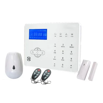 Безжична GSM + SMS, + PSTN система против кражба аларма със защита от PIR-сензорите за домашни любимци