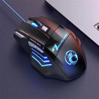 Безжична Оптична Мишка Gamer Mouse 1600 ТочекНа инча 2,4 Ghz За Игри PC Лаптопи Оптико-електронна Игрова Компютърна Мишка С USB приемник