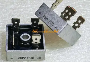 Безплатна доставка на 2 бр KBPC2506 puente rectificador 25A 600 V KBPC